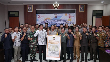 Pencanangan Pembangunan Zona Integritas Menuju WBK dan WBBM Polres Bontang