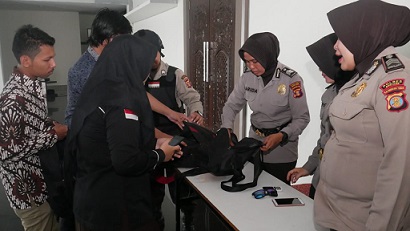 Rapat Pleno KPU Kota Bontang, Dijaga Ketat Aparat Keamanan