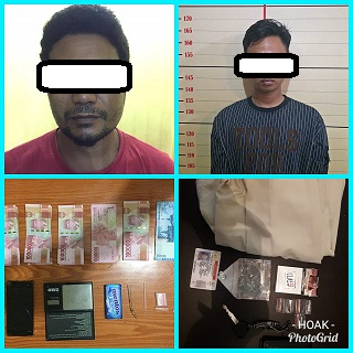 Semalam, Polisi Bekuk 2 Orang Pemilik Sabu Ditempat Berbeda
