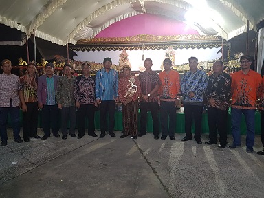 Pageleran Wayang Kulit dalam Rangka Hari Bhayangkara ke-73 dan HUT PAKEM ke-6