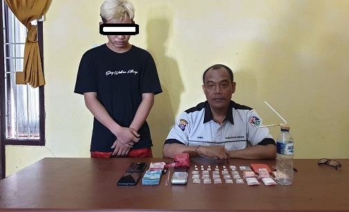 Simpan 14,37 Gram Narkoba, Pria Pengangguran di Amankan Polisi