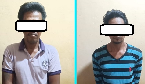 Pencurian Pompa Air dan Dinamo Air, Polisi Bekuk 2 Pria