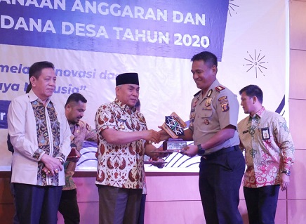 Terbaik dalam Kinerja Pelaksanaan Anggaran 2019, Polresta Bontang Terima Penghargaan