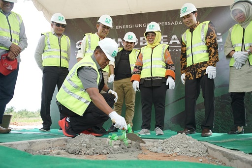Peletakan Batu Pertama Pembangunan PT. EUP, Ini Harapan Wali Kota Bontang