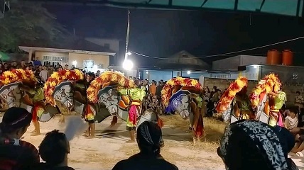 HUT ke 22, Paguyuban Warga Kediri Kota Bontang Gelar Gebyar Jaranan