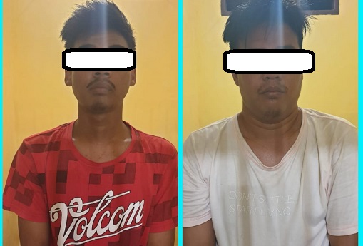 Simpan Sabu 8,20 Gram, 2 Pria Di Amankan Polisi