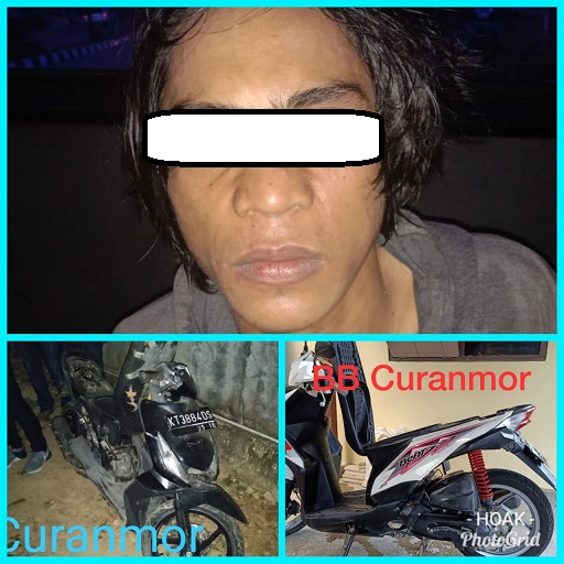 Kapolres Bontang Gelar Konferensi Pers Residivis Curanmor