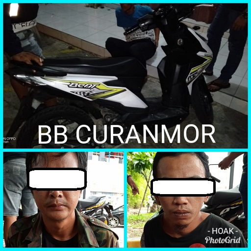 2 Orang Pelaku Curanmor Di Tangkap Di Balikpapan