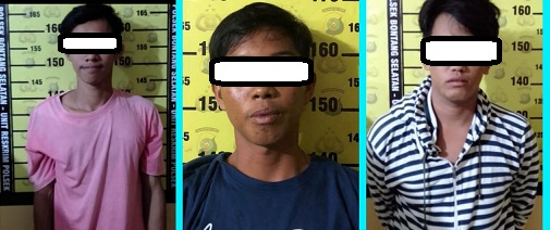 3 Orang Ditangkap Polisi Terancam Hukuman 7 Tahun Penjara