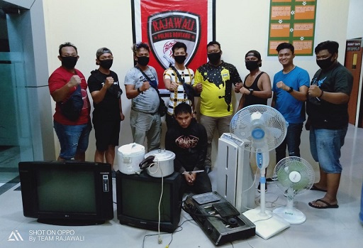 Bobol Rumah Kosong, Pria Ini Ambil Barang Untuk Beli Sabu