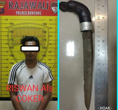 Bawa Sajam, Pria Ini Terancam 10 Tahun Penjara