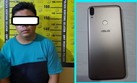 Ambil HP Di Counter, Pria 36 Tahun Ini Di Tangkap Polisi