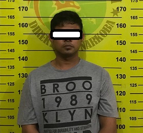 Resdivis Kasus Narkoba, Kembali Dibekuk Polres Bontang