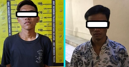 Tim Rajawali Polres Bontang, Bekuk 2 Orang Pelaku Pengeroyokan
