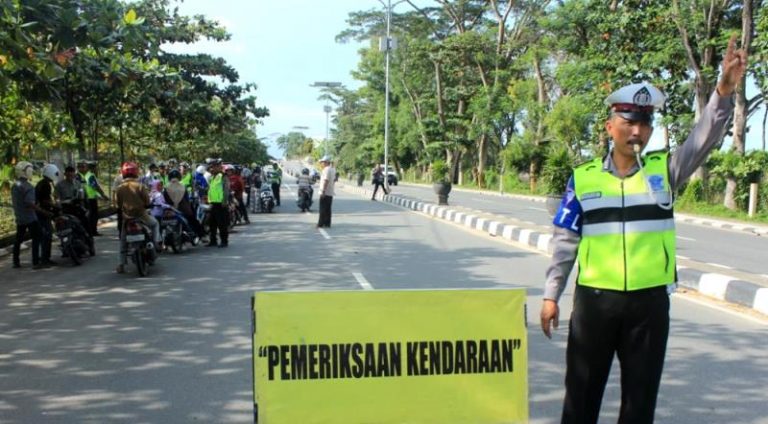 Gelar Operasi Patuh Mahakam 2020, Polres Bontang Tindak 1.018 Pelanggar