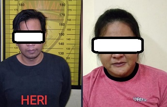 Polres Bontang Amankan HH dan YU, Pelaku Pemerasan dan Pengancaman