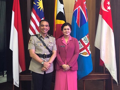 AKBP Hanifa Martunas Siringoringo, S.I.K., M.H, Resmi Jabat Kapolres Bontang