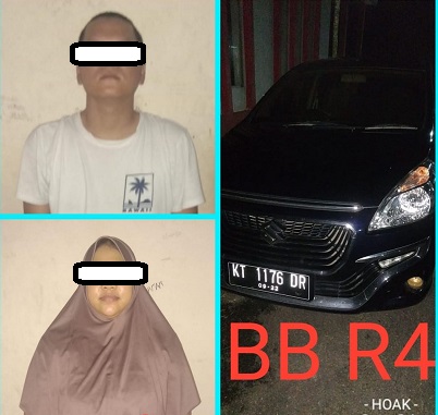 Pasutri Ditangkap Di Banten, Diancan 4 Tahun Penjara
