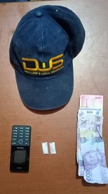 Polisi Tangkap Pria Paruh Baya, Dapati 2 Poket Sabu Dalam Topi