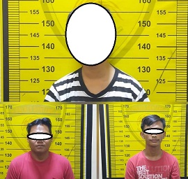 Pukuli Anak Dibawah Umur, 3 Orang Di Bekuk Polisi