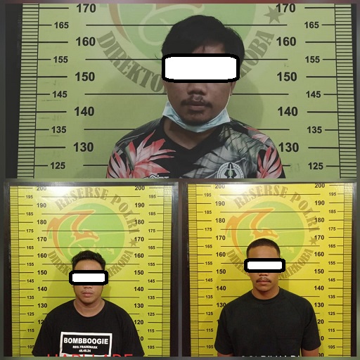 Gara-Gara Paket Ganja 235,4 gram, 3 Orang Warga Kanaan Dibekuk Polisi