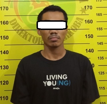 Kurir Makanan Di Bekuk Polisi, Simpan Sabu 1,55 Gram