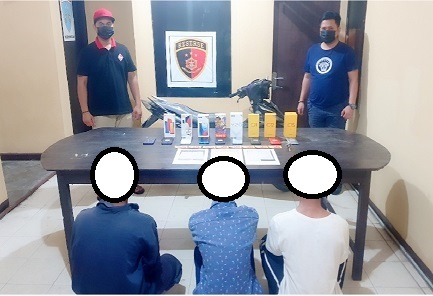 Curat Di Bontang, Polisi Ringkus 3 Orang Pelaku