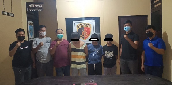 Polsek Marangkayu Ringkus 3 Orang, Pengedar dan Kurir Sabu