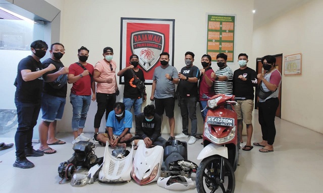 Polisi Tangkap 2 Orang Pelaku Curanmor