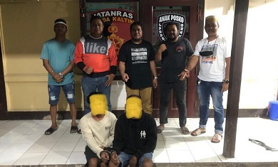 Curi Tabung Gas Elpiji, Rokok Dan HP, Polsek Marang Kayu Bekuk 2 Orang Pelaku