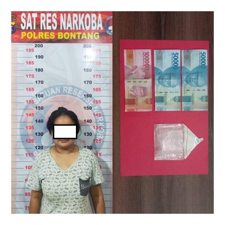 Edarkan Sabu, IRT Di Bontang Di Tangkap Polisi