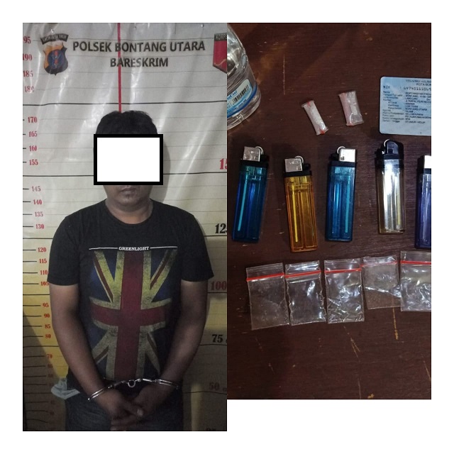 Jadi Pengedar Sabu Warga Loktuan Ditangkap Polisi