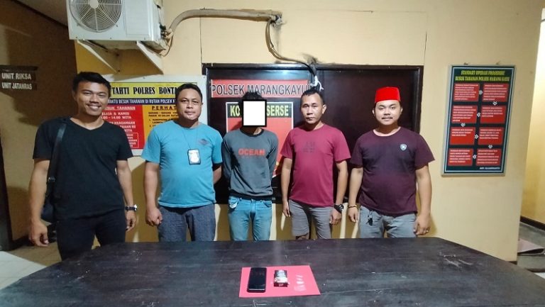Simpan Sabu 0,93 Gram Didalam Dasboard Sepeda Motor Warga Marang Kayu Di Ringkus Polisi