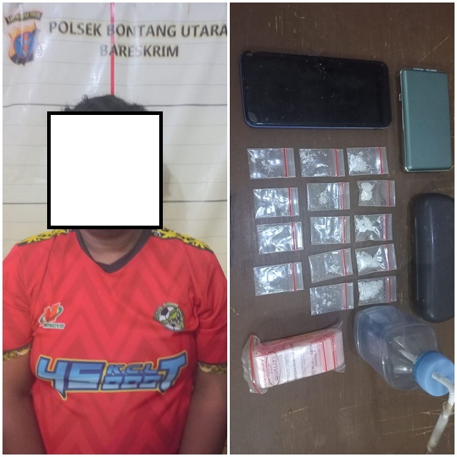 Ringkus Seorang Pengedar Sabu Di Kel Loktuan , Polisi Sita 9,79 Gram Sabu