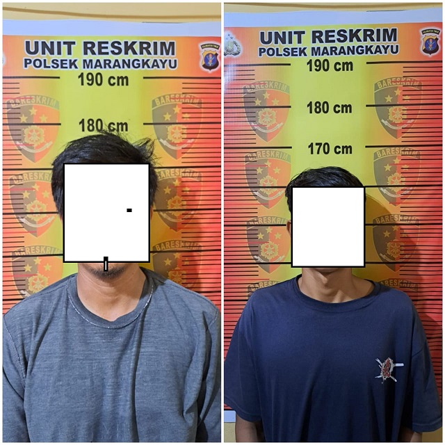 Dua Orang Pelaku Pengadar Sabu Di Desa Santan Ulu Di Ringkus Polisi