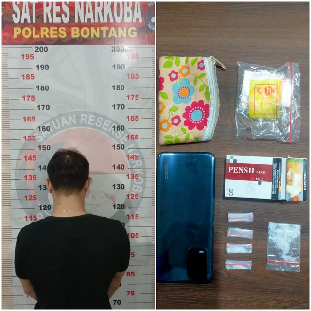Simpan Sabu 1,77 Gram, Pengedar Sabu Di Bontang Di Ringkus Polisi