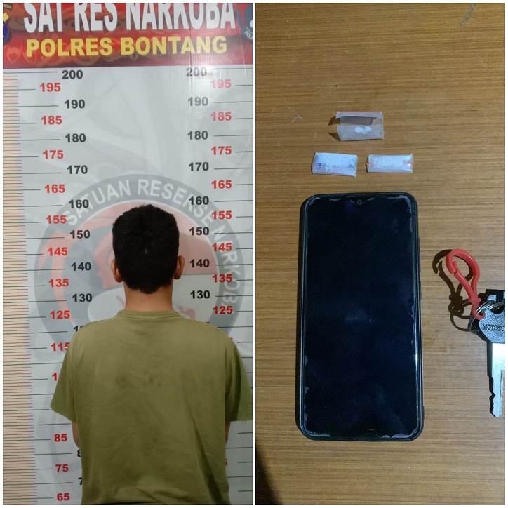 Lagi Pengedar Sabu Di Bontang Di Tangkap Polisi