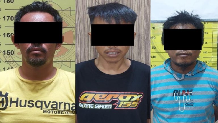 Tiga Warga Bontang Selatan Terlibat Pencurian Diamankan Polisi