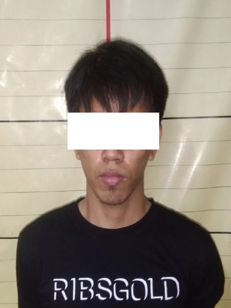 Warga Loktuan ditangkap polisi karena ketahuan baru saja pulang membeli sabu