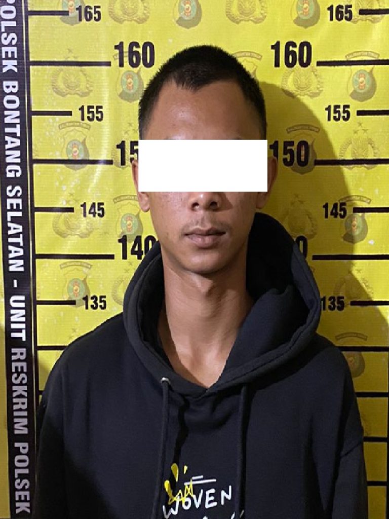 Curi HP di Dasbor Motor Warga Berbas ditangkap Polisi