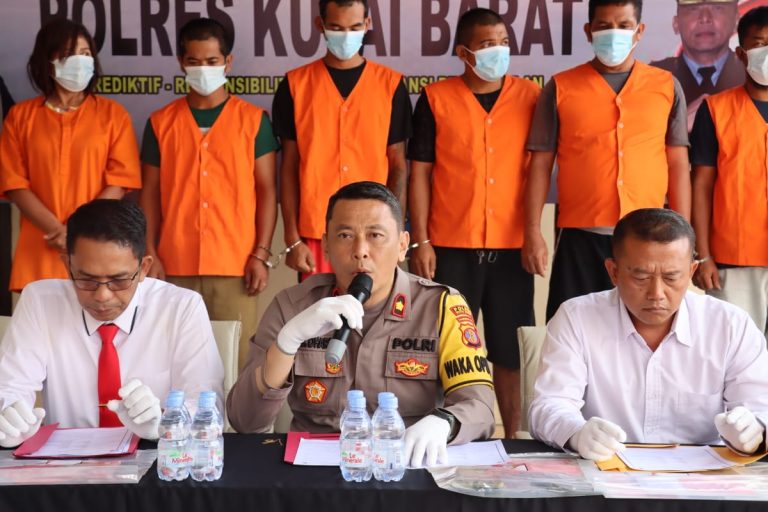 Polres Kutai Barat Ungkap Kasus Penggelapan CPO     