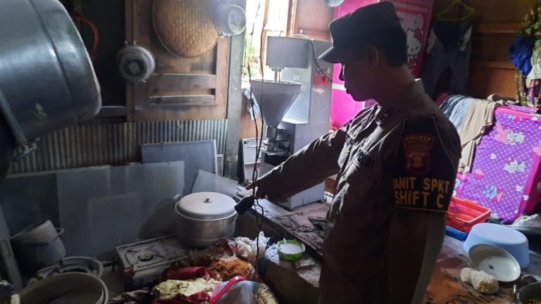 Warung Makan Terbakar Satu Orang Jadi Korban