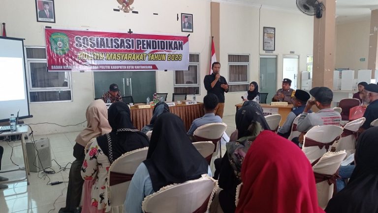 Sosialisasi Pendidikan Politik Masyarakat Tahun 2023, Gunakanlah hak pilih dengan bijak dan tidak golput