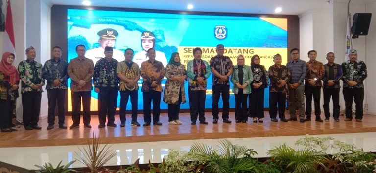 Kabag Ren Polres Bontang Menghadiri Jamuan Tamu Badan Pembinaan Ideologi Pancasila RI