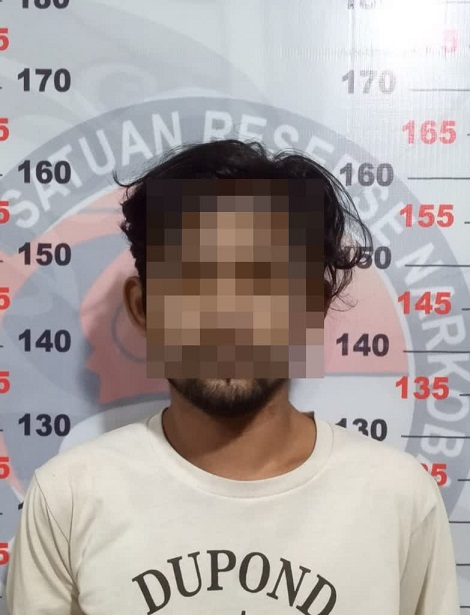 Niat Edarkan Sabu Warga Guntung Ditangkap