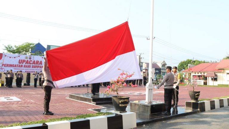 Polres Bontang Gelar Upacara Hari Sumpah Pemuda Ke- 95 Tahun 2023