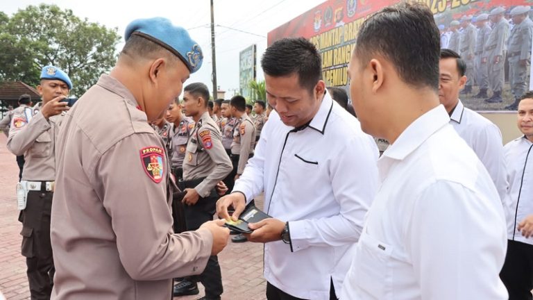 Sebagai Bentuk Kontrol, Pengawasan Dan Penegakan Disiplin Terhadap Anggota Polres Bontang Sie Propam Laksanakan Gaktibplin
