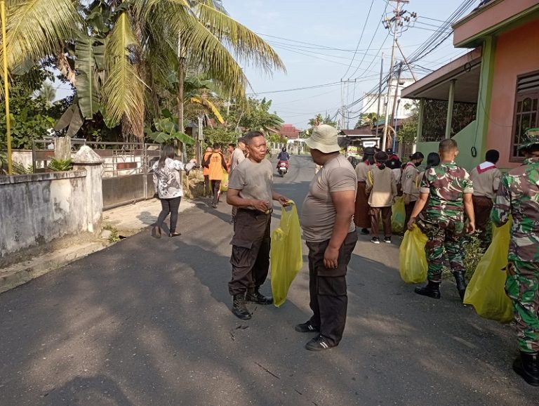 Kerja Bakti Kebangsaan Kampung Moderasi Beragama, Wujud Kerukunan dan Silaturahmi Antar Umat