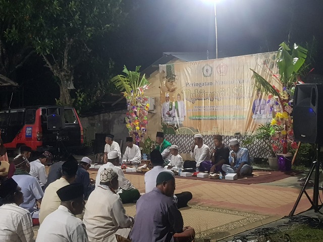 Waka Polsek Bontang Utara Hadiri Maulid Nabi, Momentum Untuk Mempererat Ukhuwah Islamiyah Antar Umat Muslim