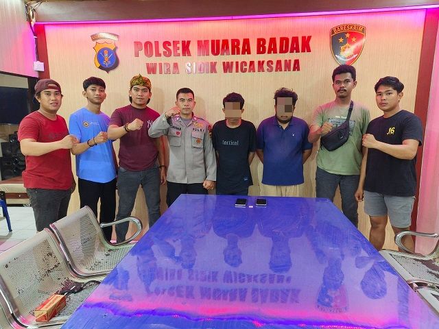 Pakai Sabu Dua Pria Ditangkap di Muara Badak